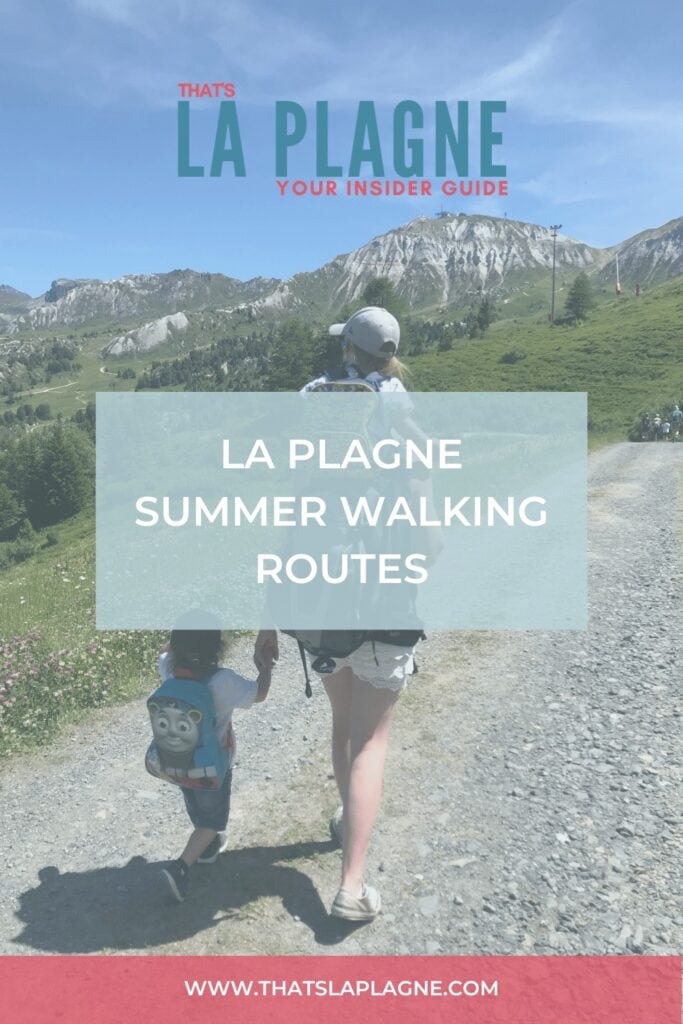 La Plagne Walking Routes and Maps