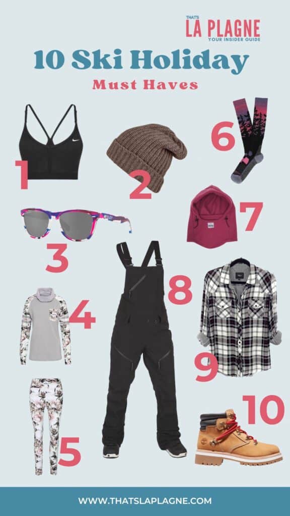 10 winter ski après must haves