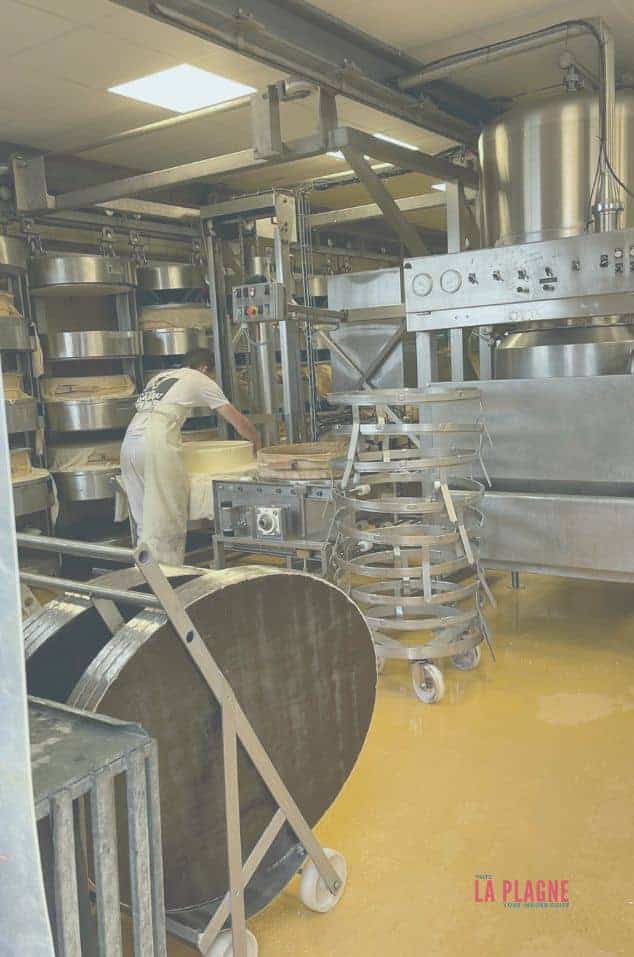 La Plagne Beaufort cheese