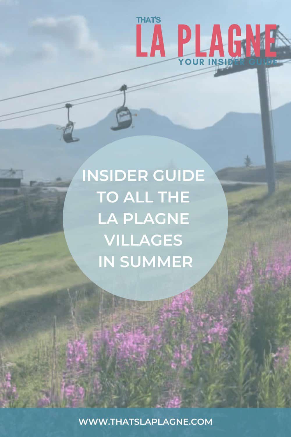 SUMMER IN SKI RESORTS