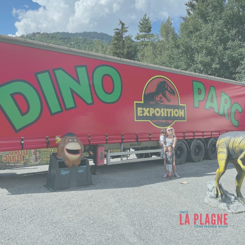 That's La Plagne Dinosaur Parc