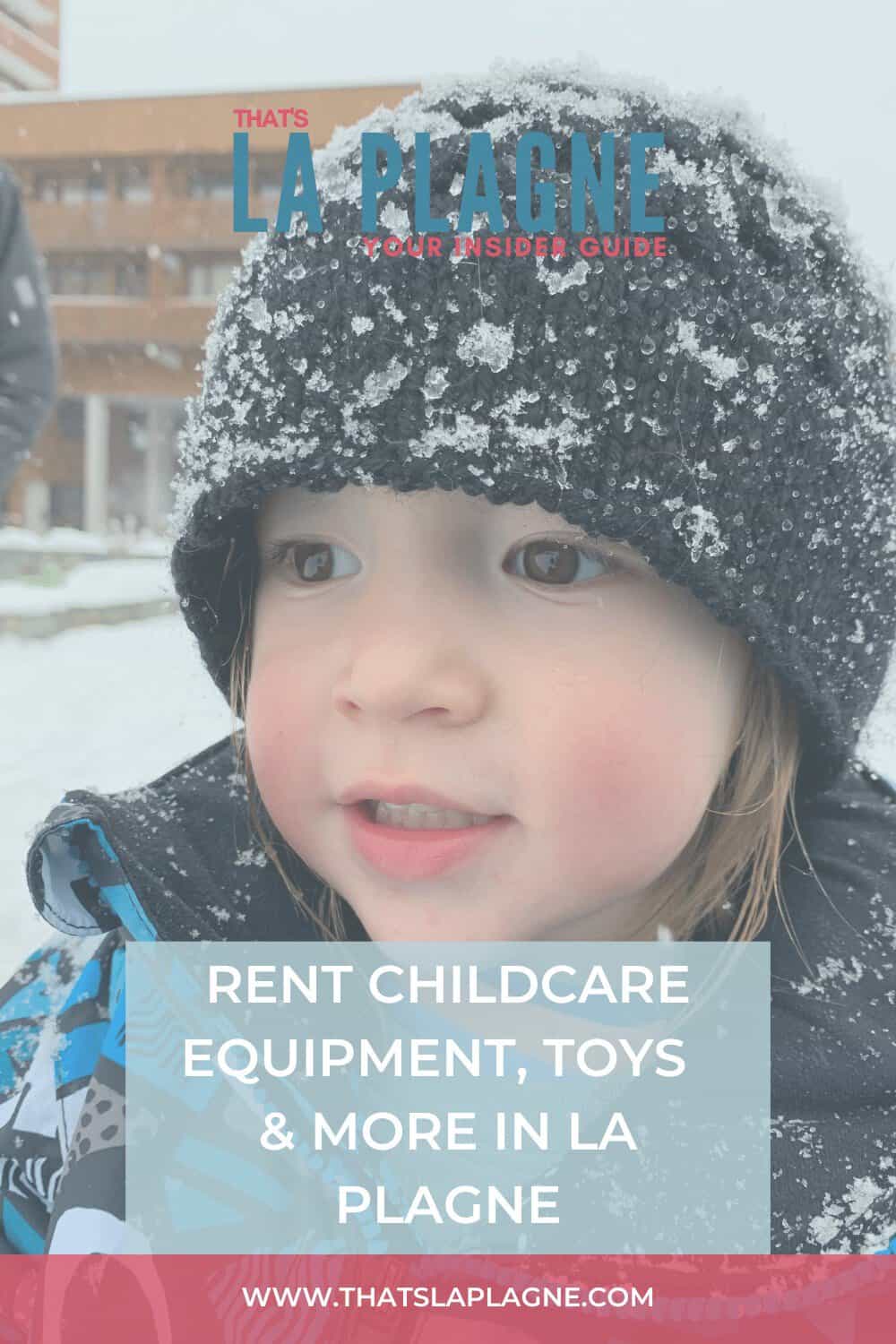 How to rent kids equipment in La Plagne