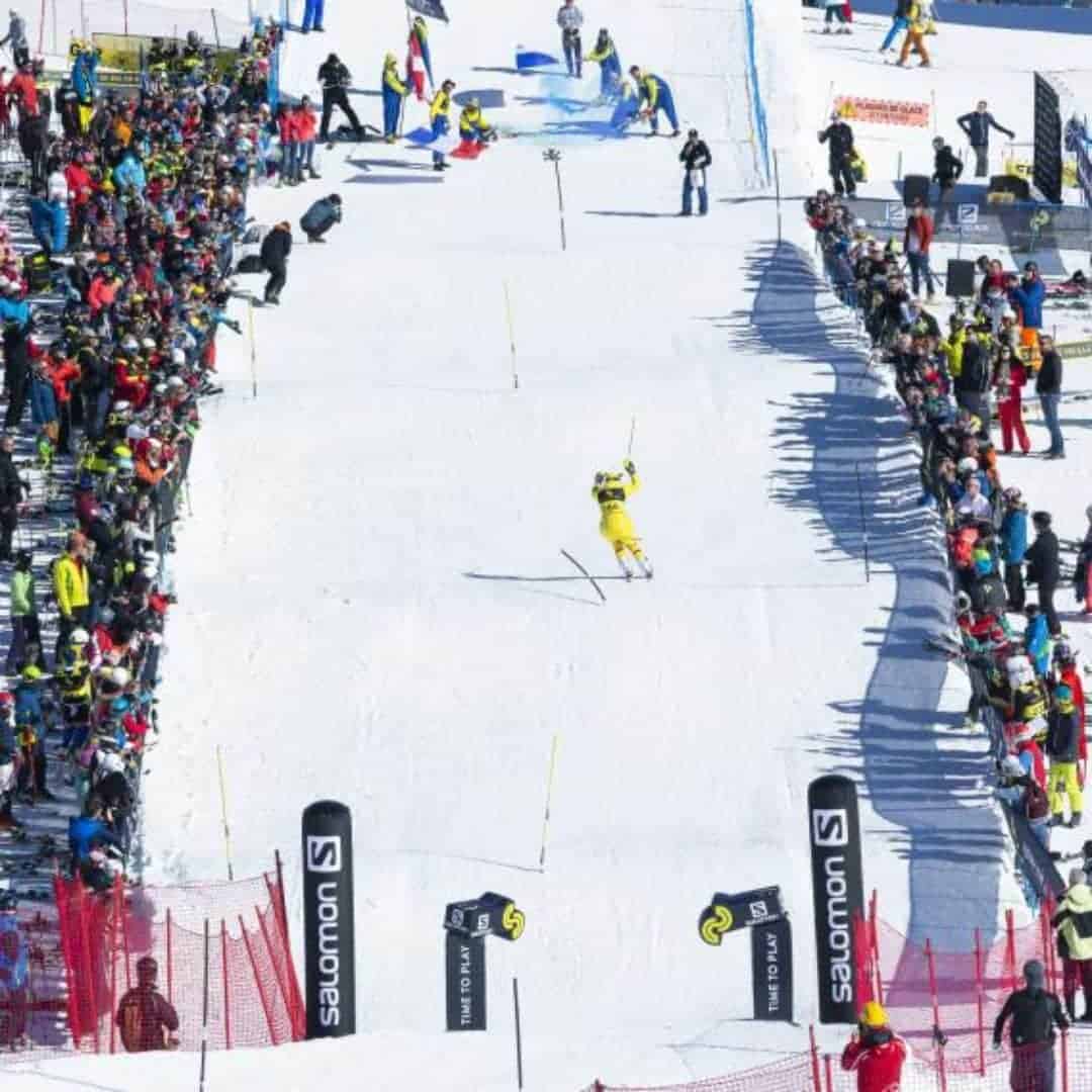 la plagne super slalom