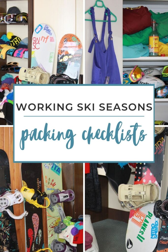 ultimate ski season packing checklist