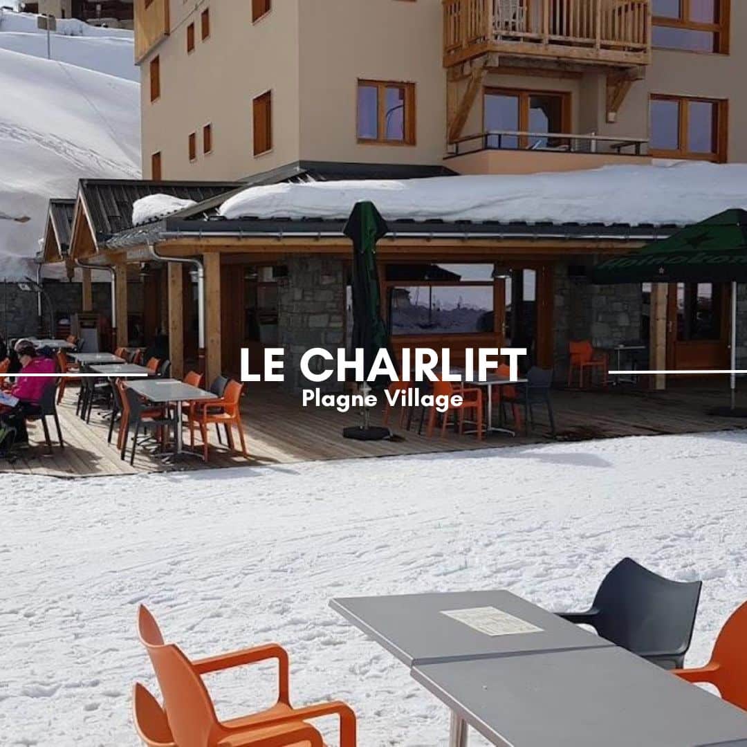 Le Chairlift Restaurant La Plagne Villages