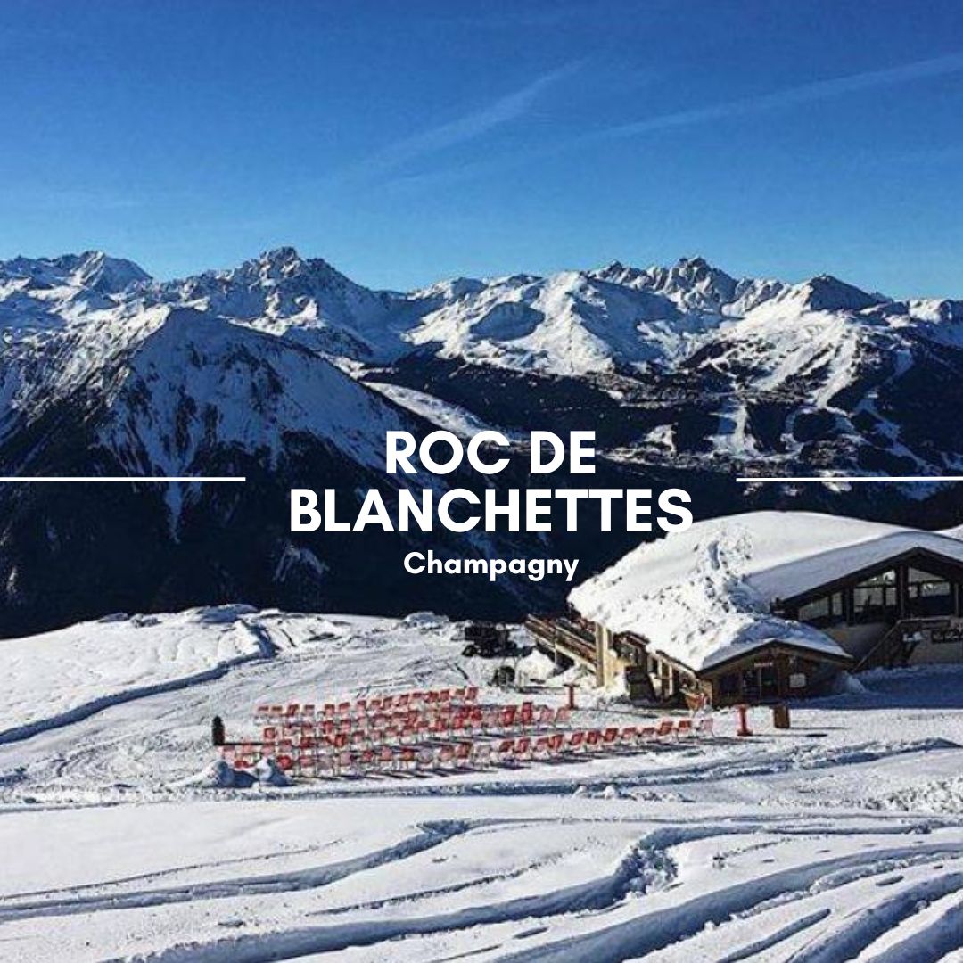Roc de Blanchettes Altitude Restaurant La Plagne
