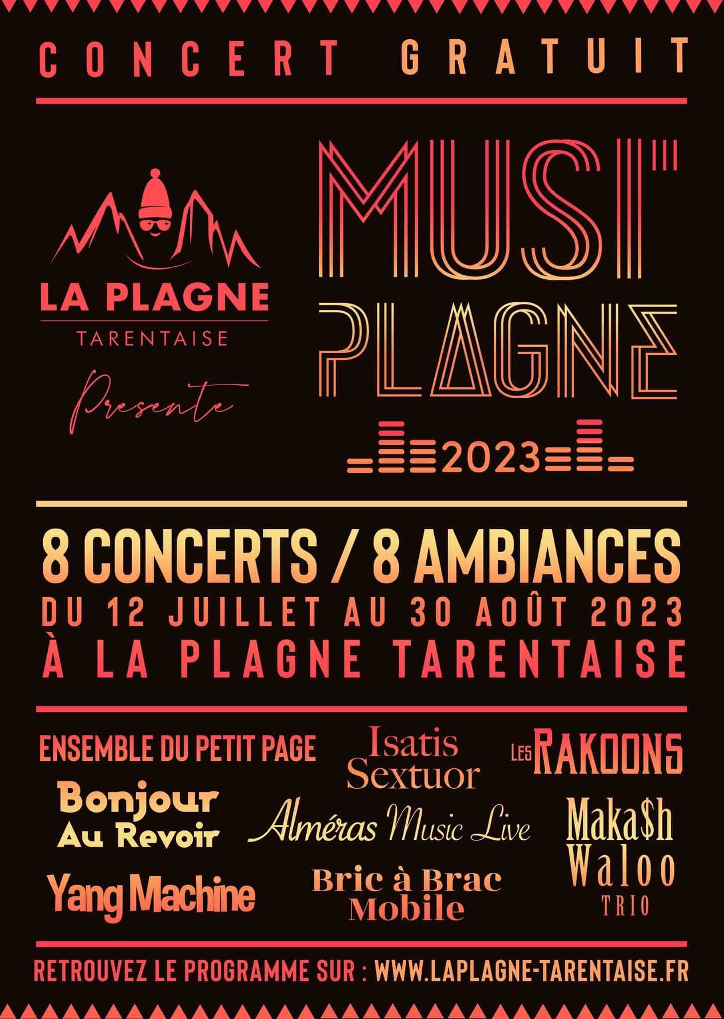 La Plagne Summer Events: Musi'Plagne 2023
