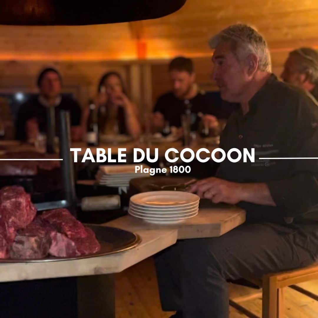 La Table du Cocoon Restaurant, La Plagne 1800