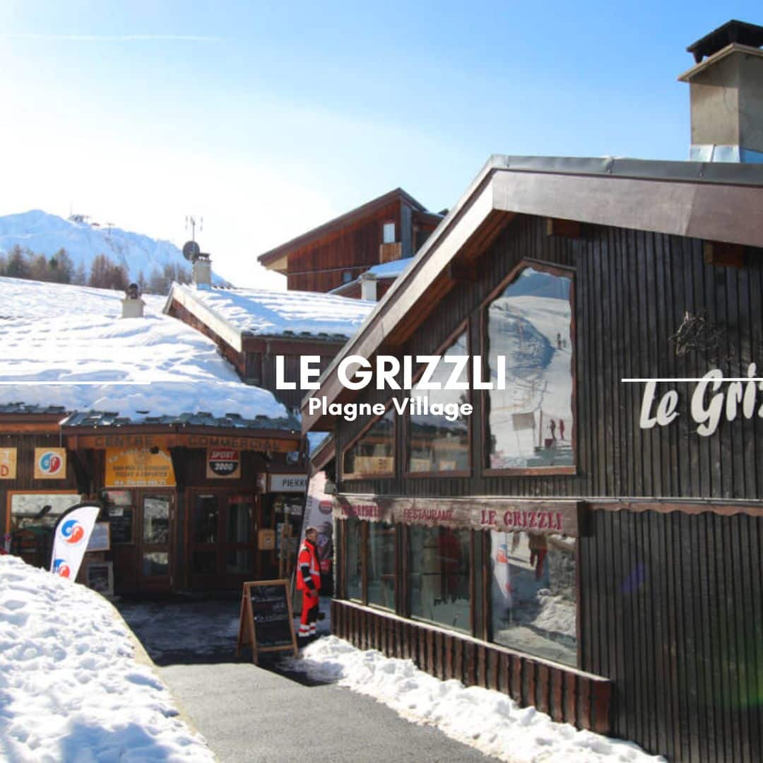 Le Grizzli Restaurant, La Plagne Villages