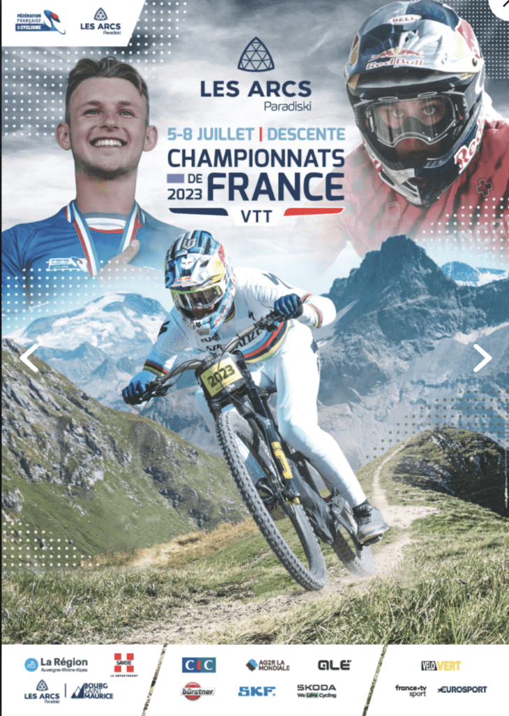 Les Arcs French Downhill Biking Championships 2023
