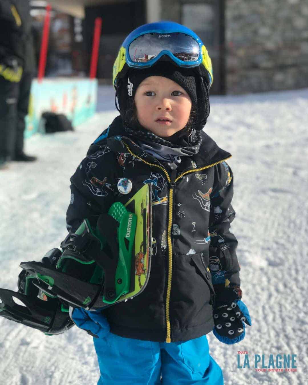 lost child skiing La Plagne procedures