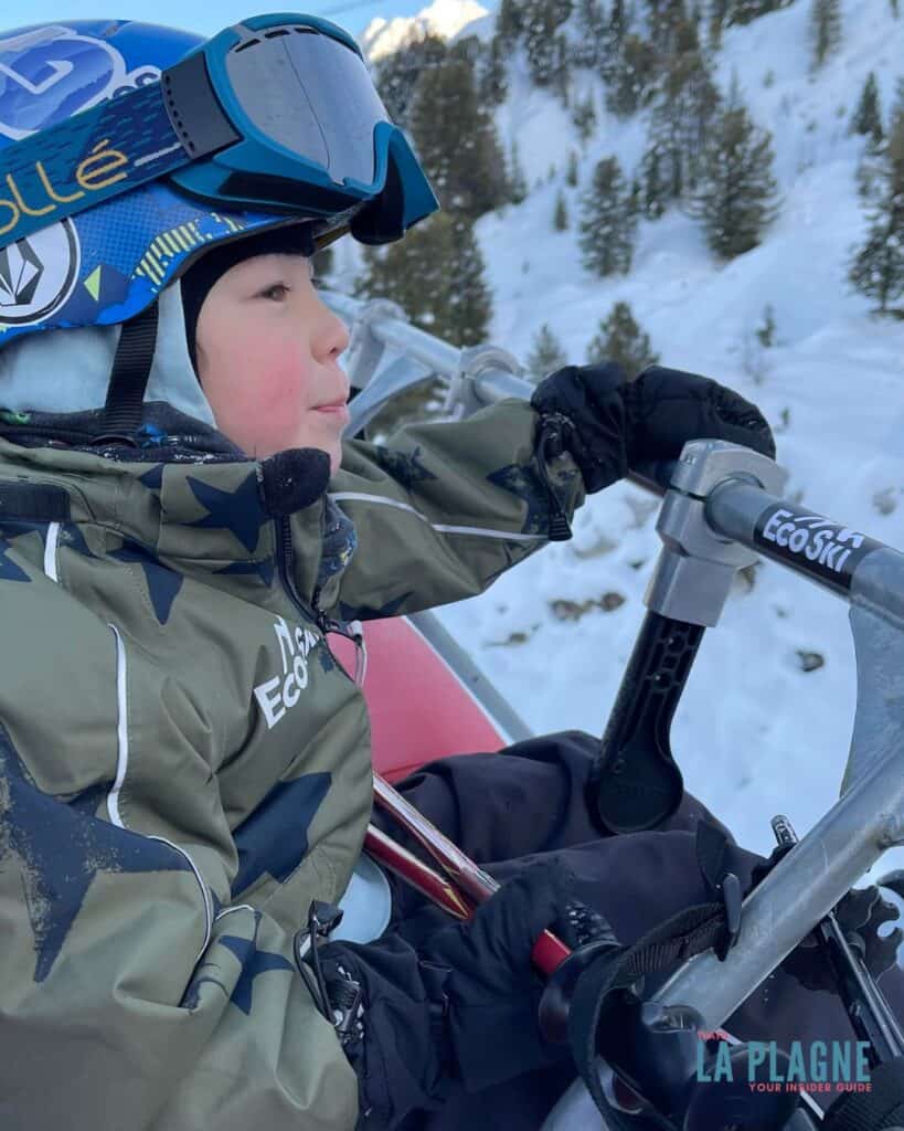 lost child skiing La Plagne procedures