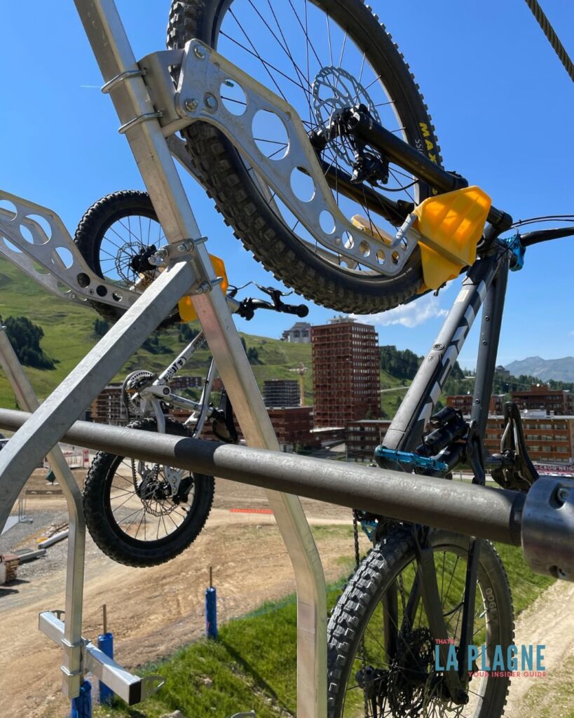 La Plagne mountain bike lifts summer 2023