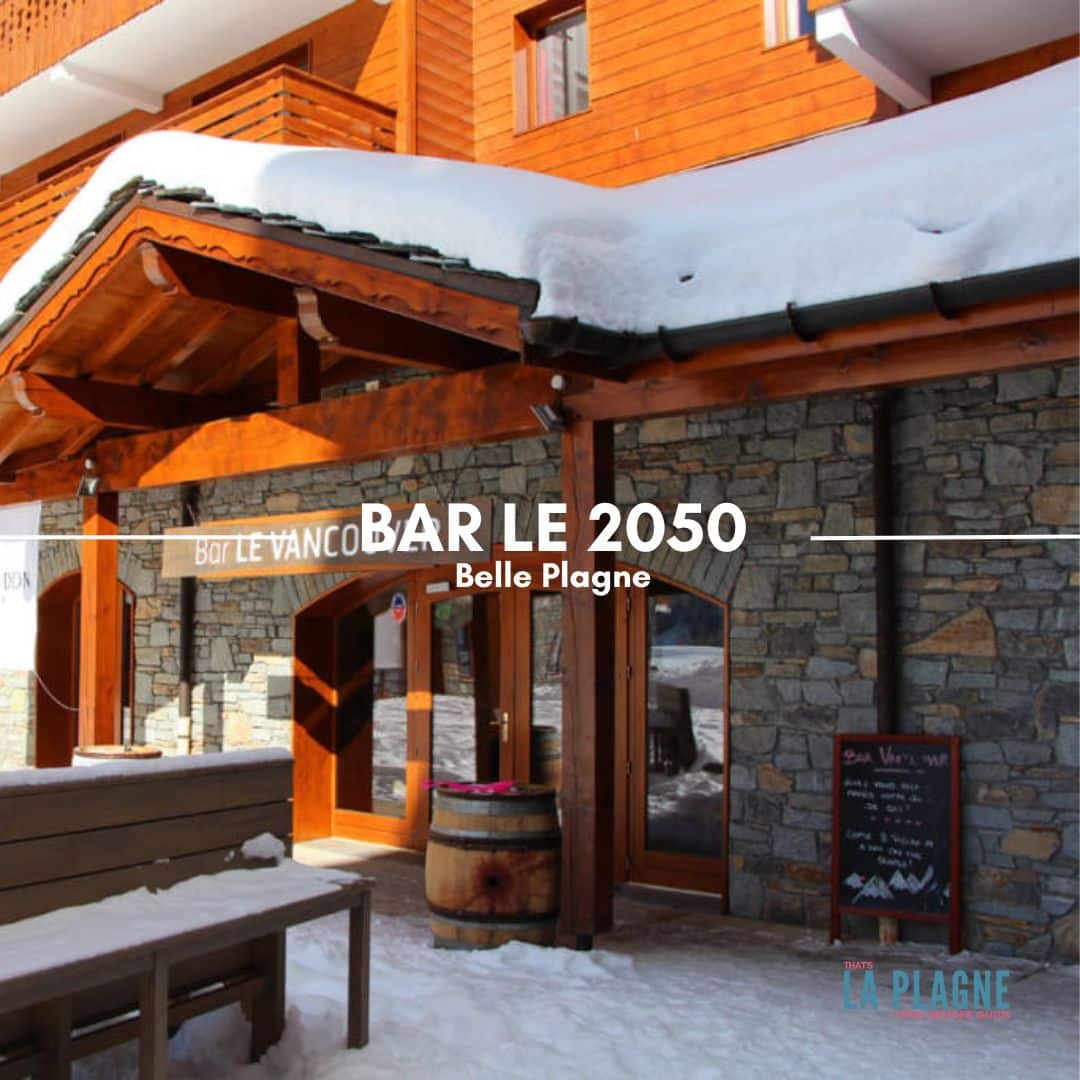 La Plagne bars and après ski directory Le 2050 Bar