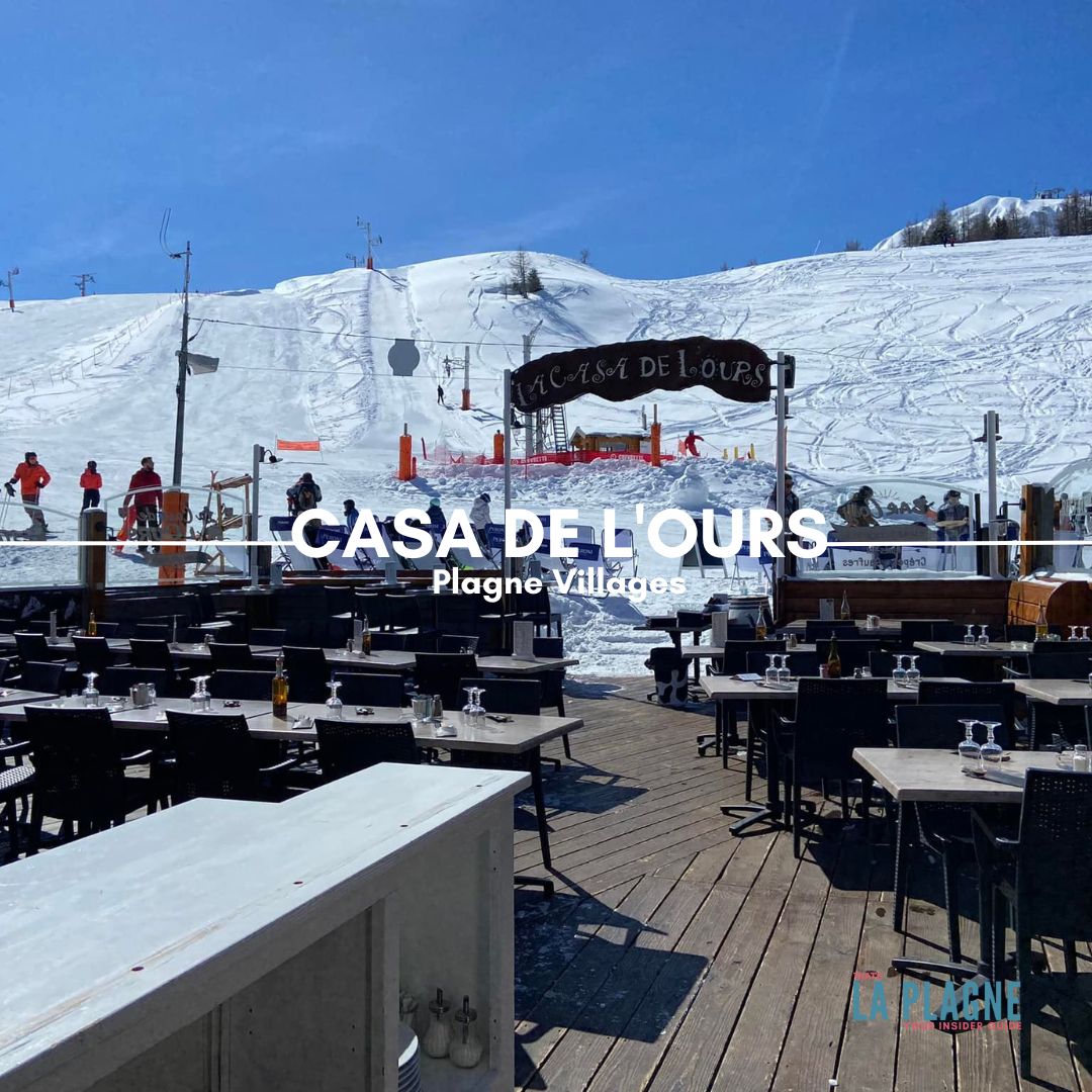 La Plagne bars and après ski directory La Casa de L'Ours Bar