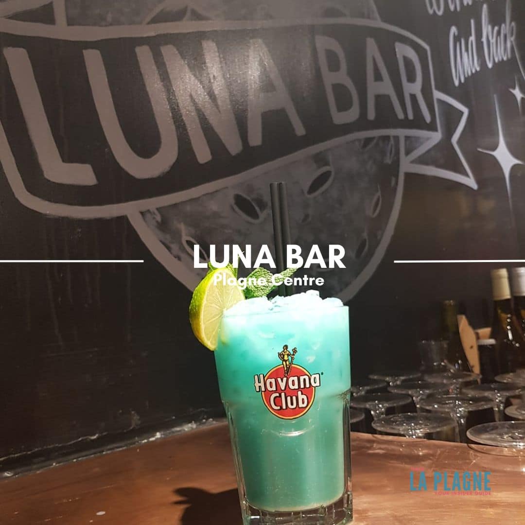 La Plagne bars and après ski directory Luna Bar