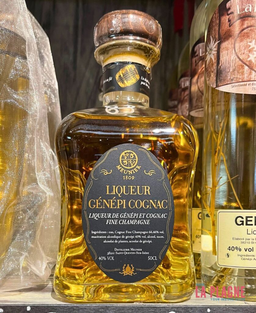 French Génépi La Plagne - Genepi Cognac