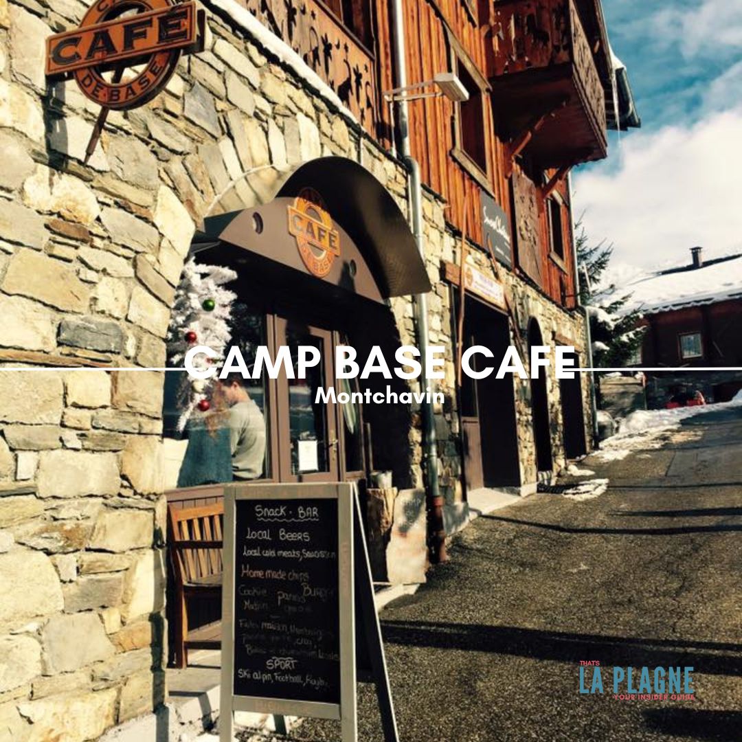 La Plagne bars and après ski directory Camp Base Cafe Bar