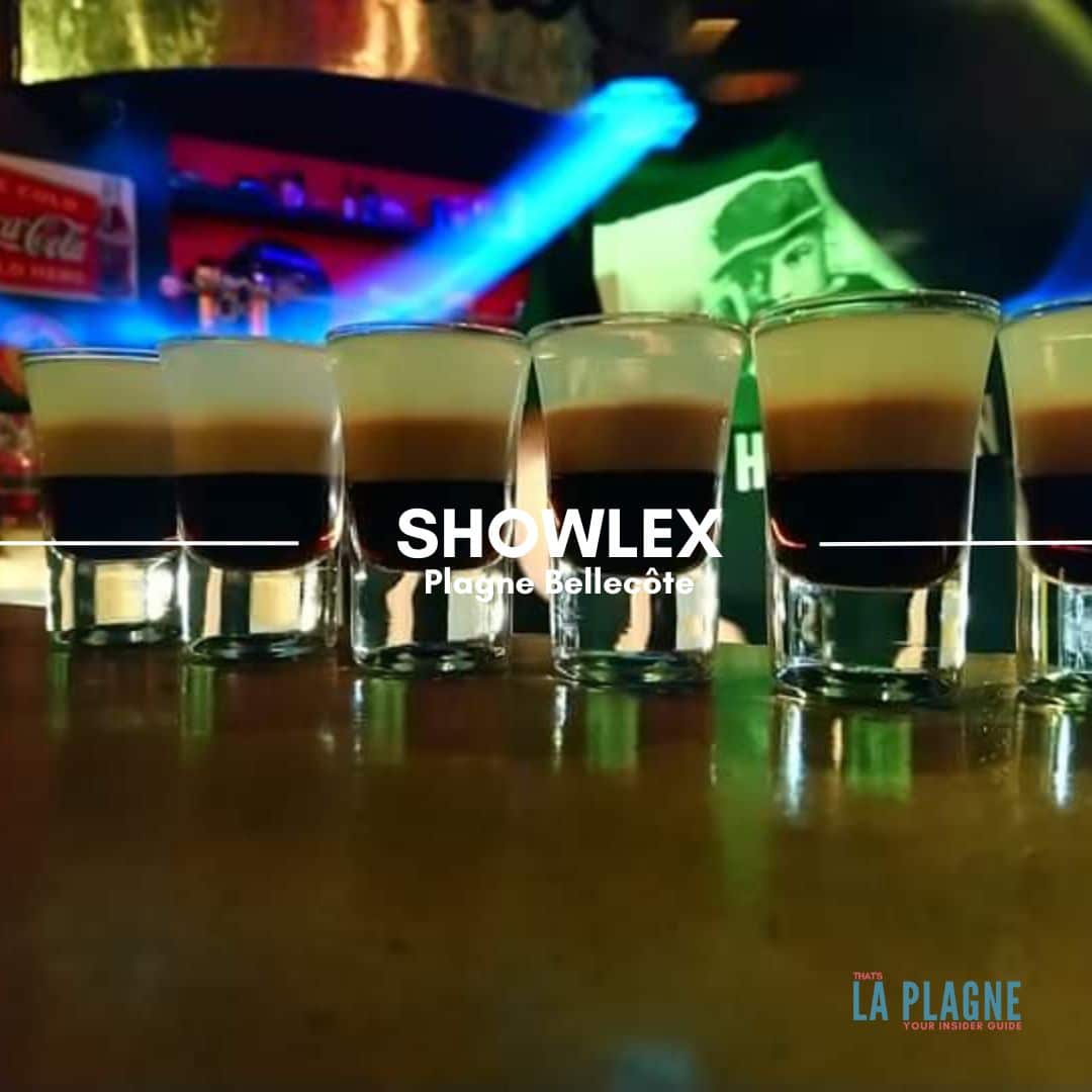 La Plagne bars and après ski directory Showlex Bar