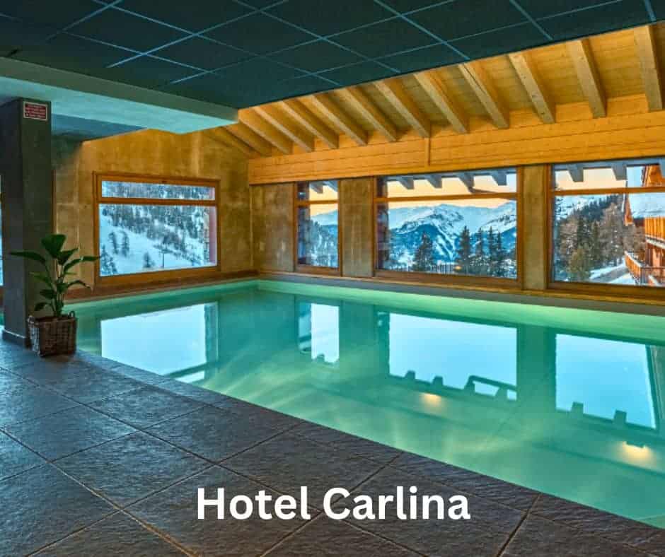 Hotel Carlina Swimming Pool La Plagne
