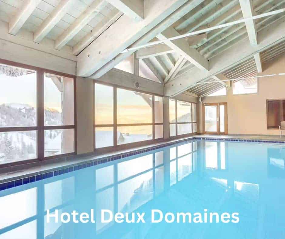 Hotel Deux Domaines La Plagne: Swimming Pool