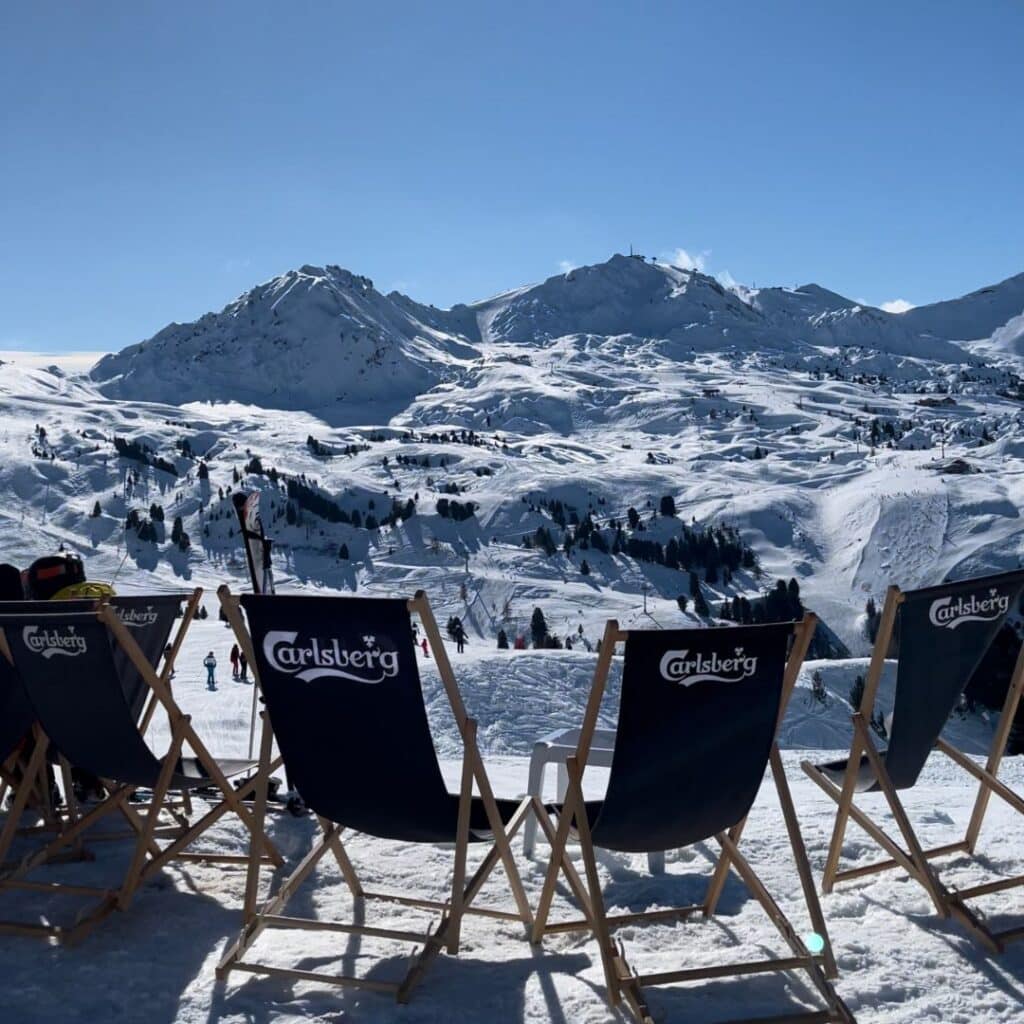 La Plagne February, what to expect