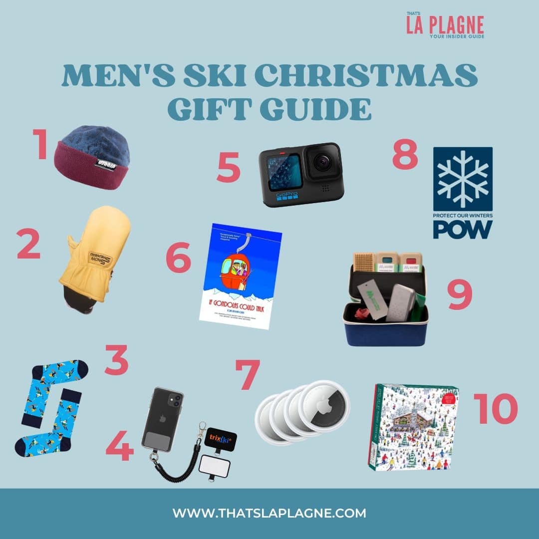 Mens Christmas gift ideas ski themed