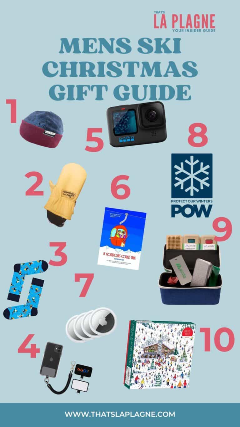 Mens Christmas gift ideas ski themed