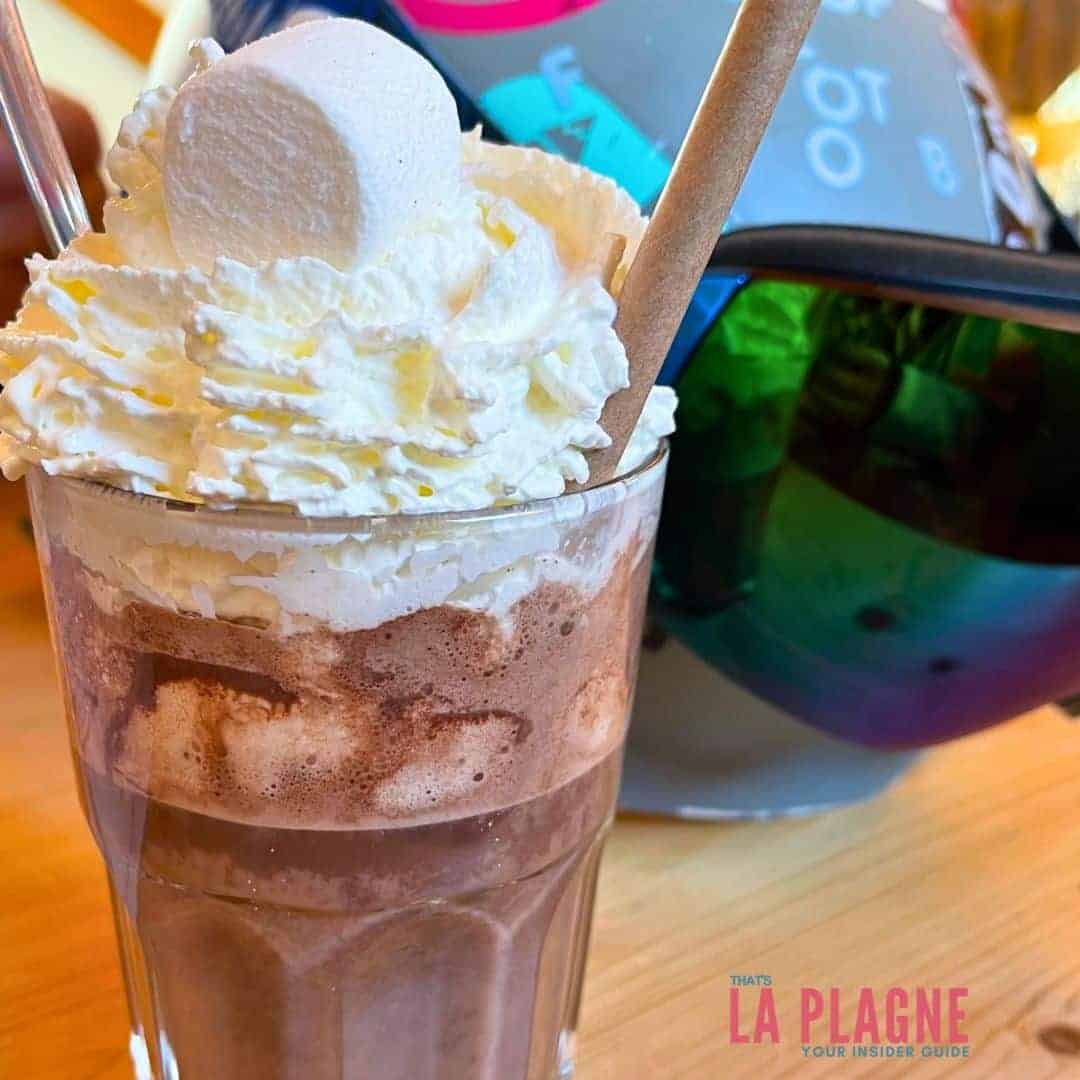 best hot chocolate La Plagne