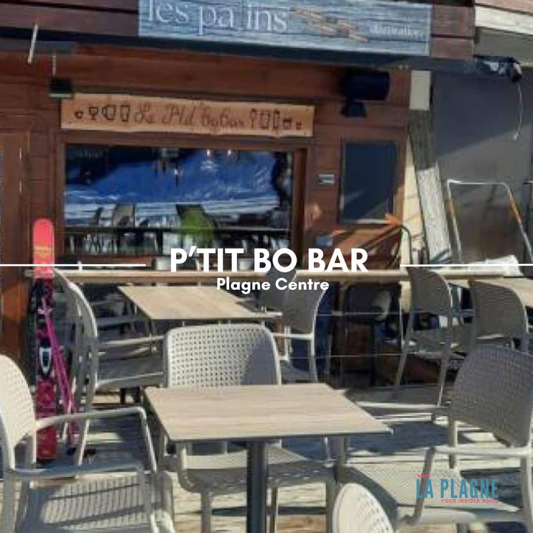 P'Tit Bo Bar restaurant and cafe in La Plagne