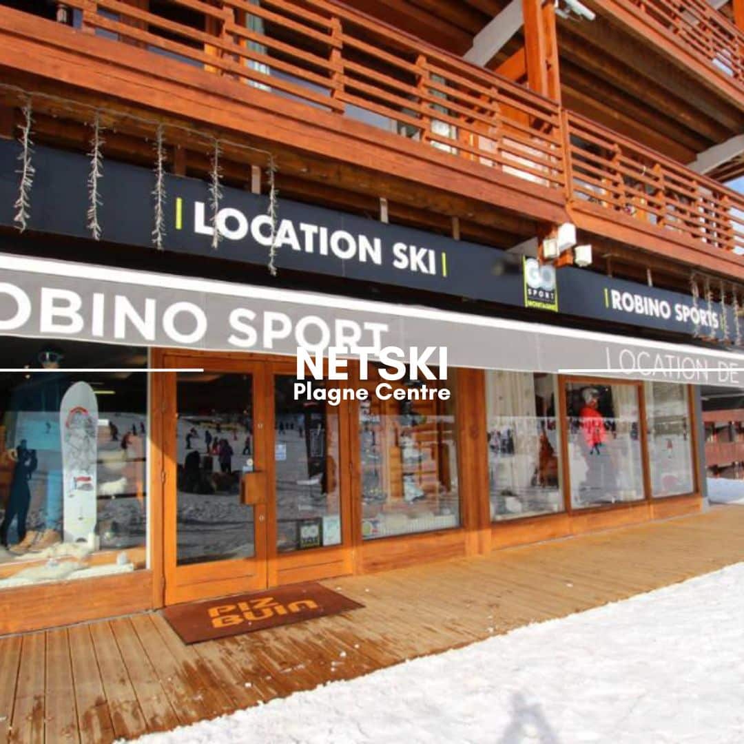 Netski ski hire Plagne Centre