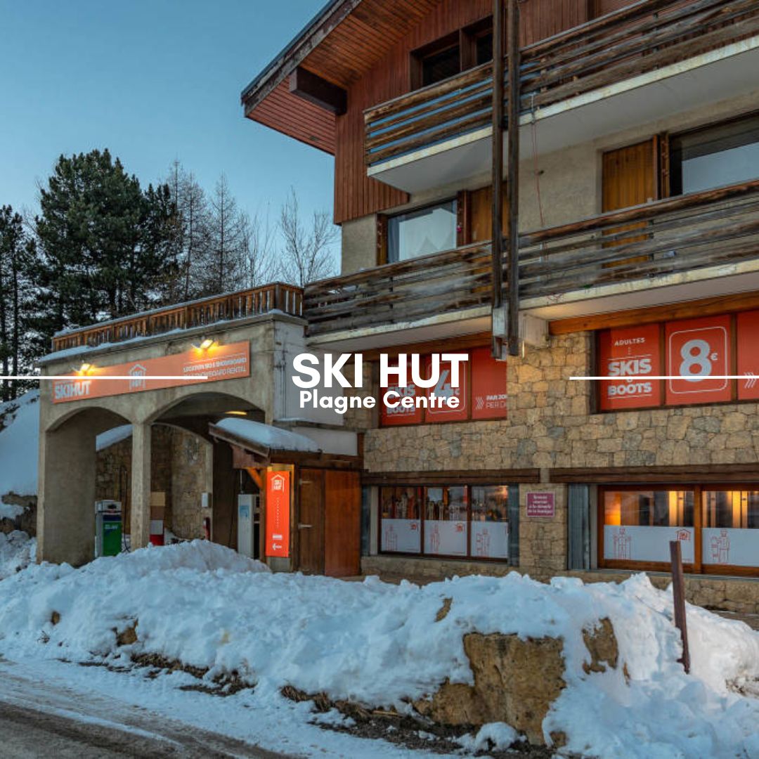 Ski Hut ski hire Plagne Centre
