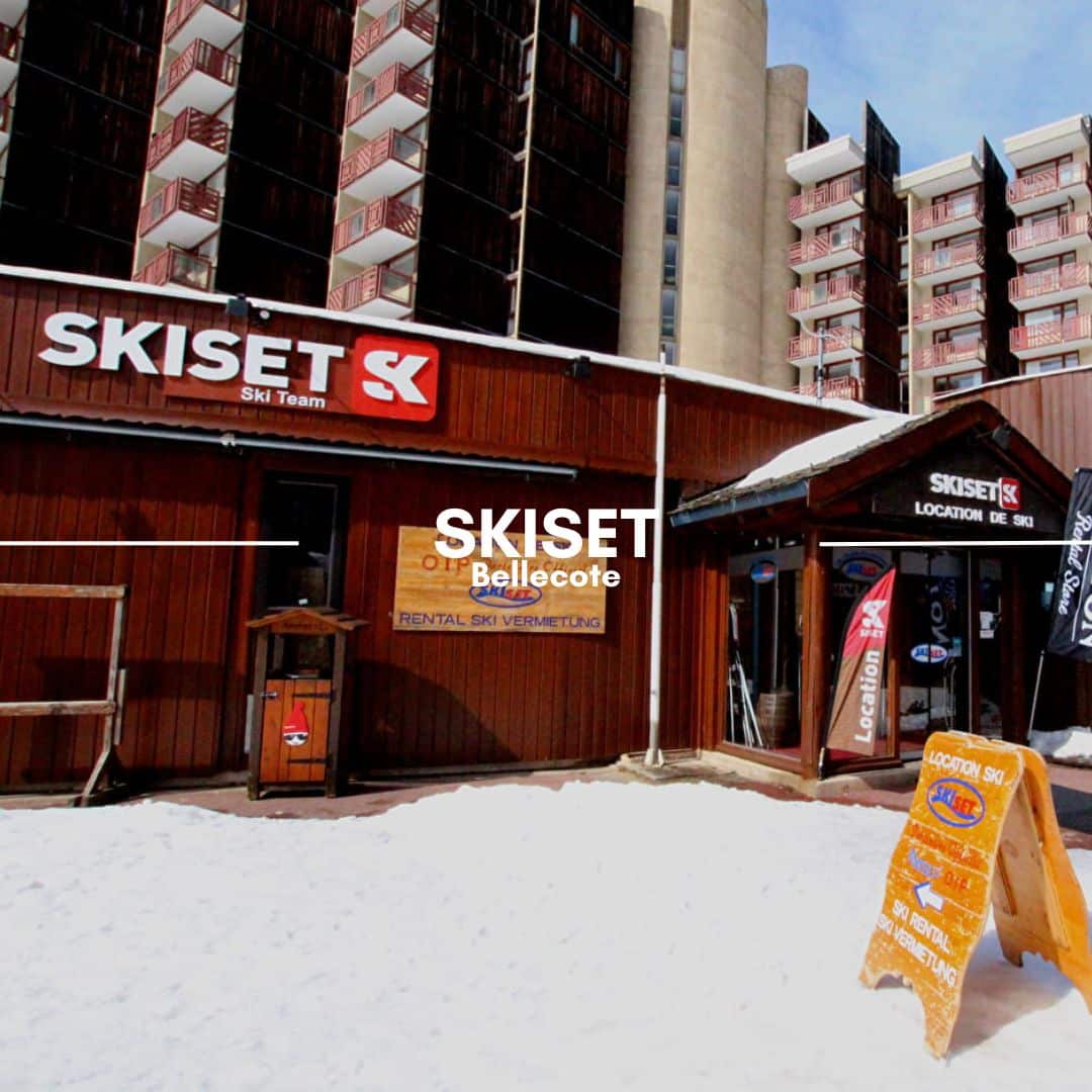 SkiSet ski hire Plagne Bellecote