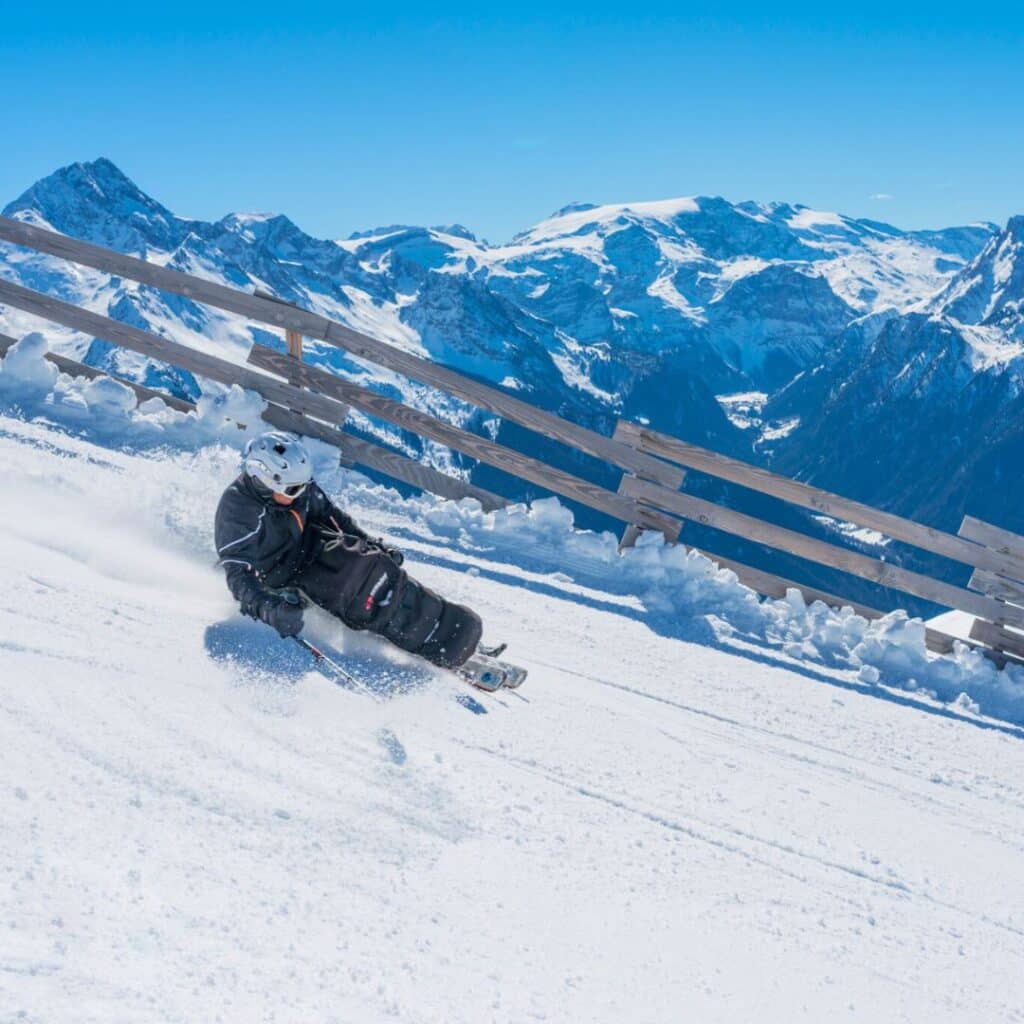 La Plagne adaptive skiing