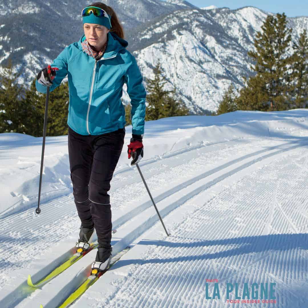 Nordic skiing La Plagne
