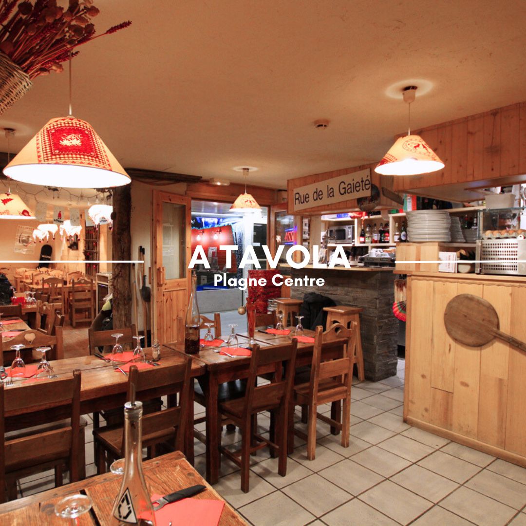 A Tavola restaurant guide la plagne