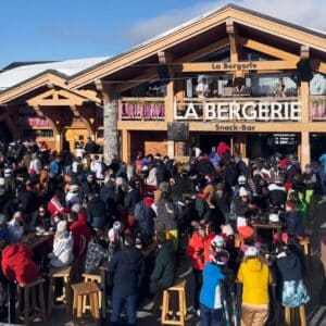 St Patricks Day La Plagne Bergierie apres ski