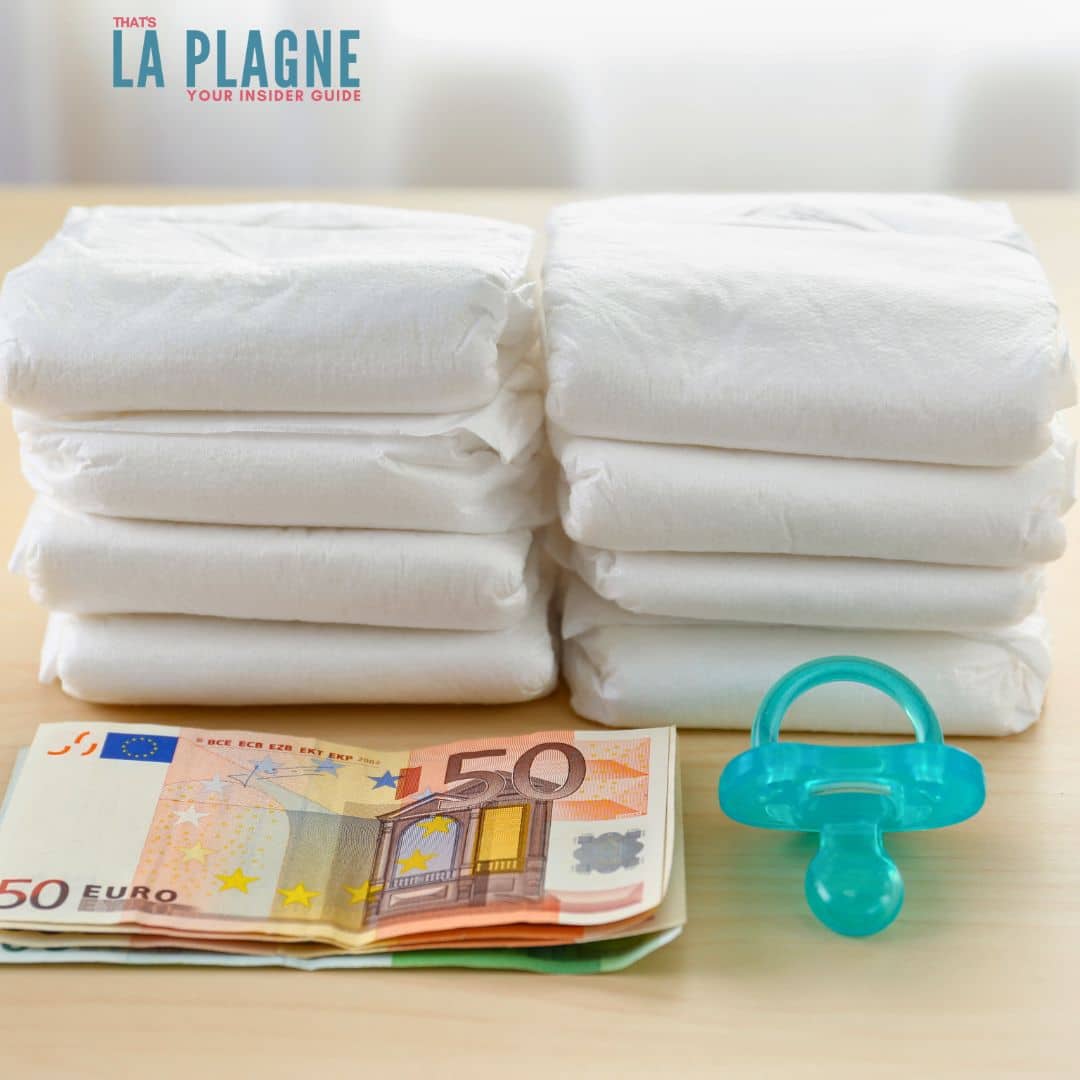 The availability of nappies in la Plagne