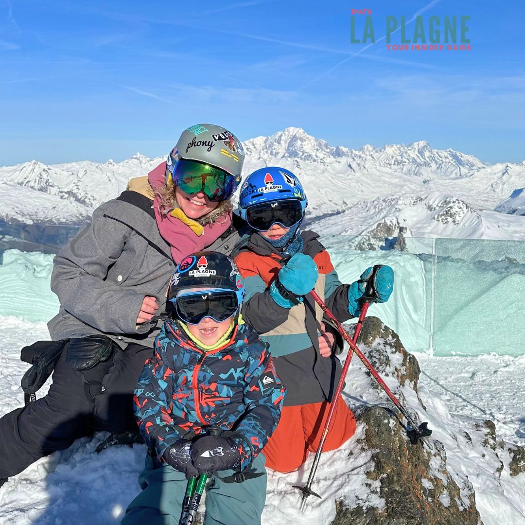 Best beginner ski slopes La Plagne