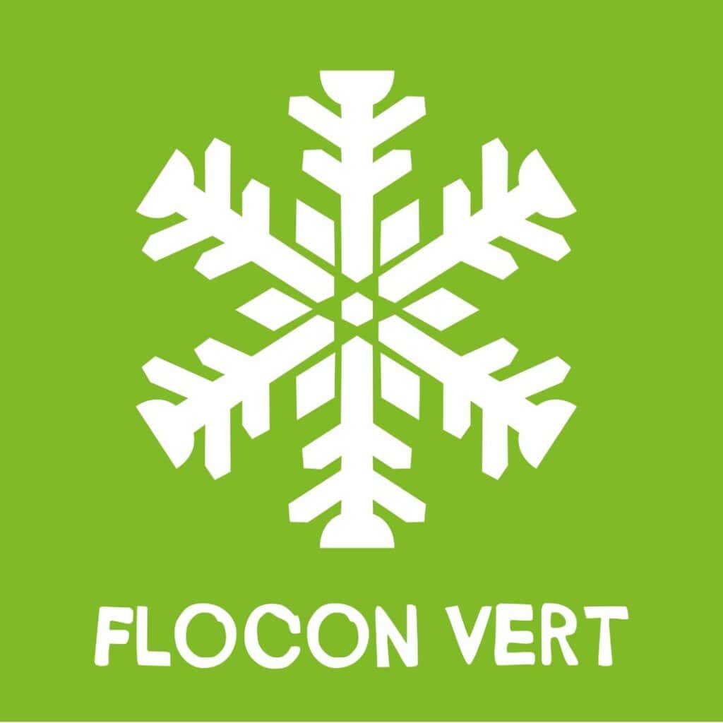 La Plagne flocon vert