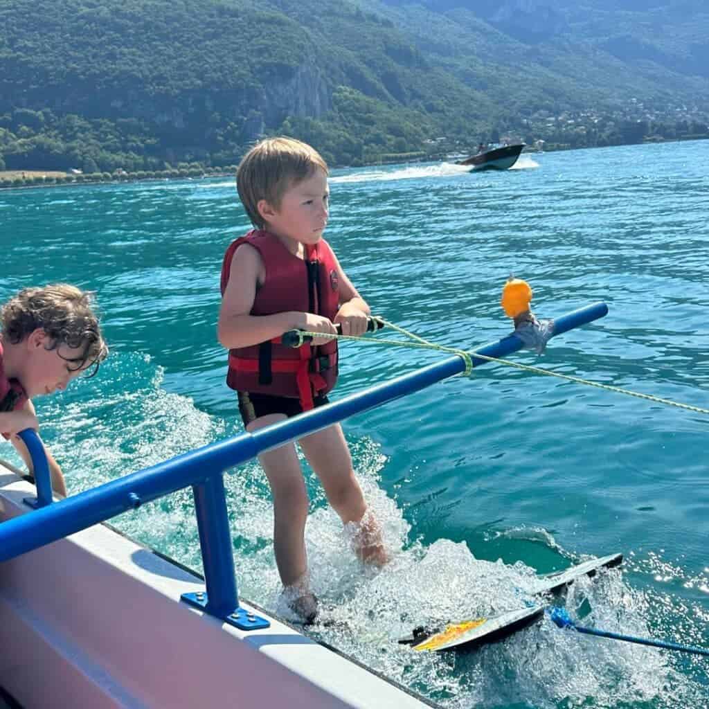 kids waters ski Annecy