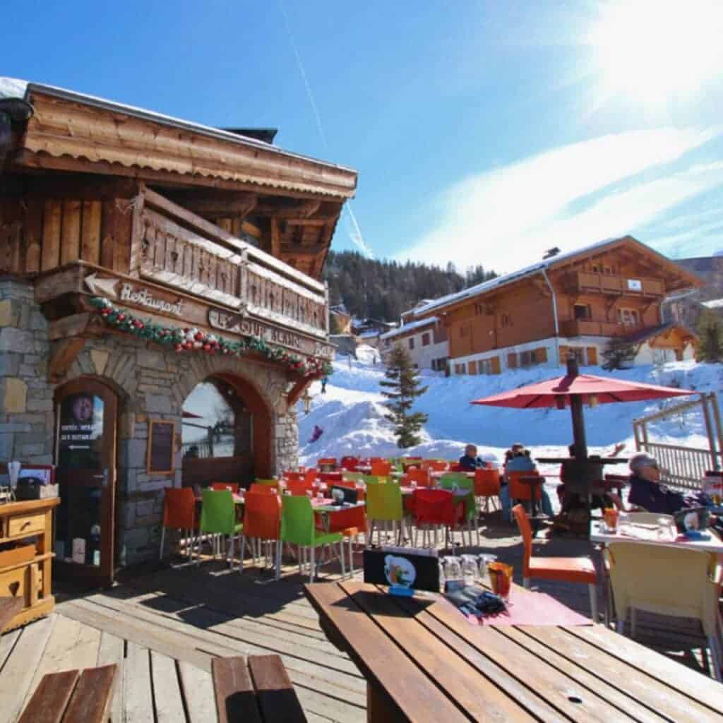 Loup Blanc Restaurant La Plagne 1800