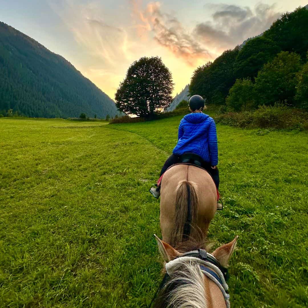 Horse Riding in La Plagne: My Magical Night Ride at Chalet des Vignobles