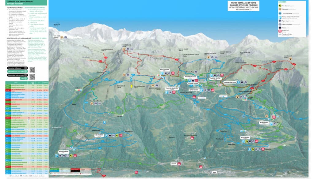La Plagne Summer Walking Hiking Trails Summer 2026